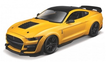 31452Y  Ford Mustang Shelby GT500 2020 yellow 1:18